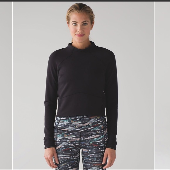 lululemon athletica Tops - Lululemon Hill And Valley Mock Neck long sleeve, 4